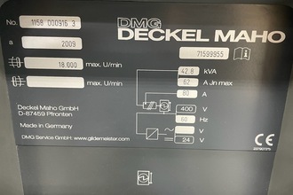 2009 DECKEL MAHO DMU 60 MONOBLOCK Universal Machining Centers | Machinemaxx (3)