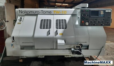 1990 NAKAMURA-TOME TW-10 CNC Lathes | Machinemaxx