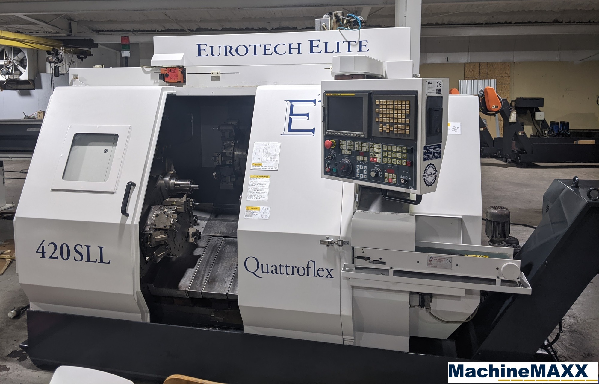 2005 EUROTECH 420SLL CNC Lathes | Machinemaxx