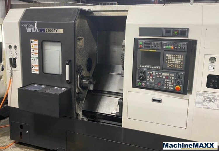 2016 HYUNDAI WIA L2100SY CNC Lathes | Machinemaxx