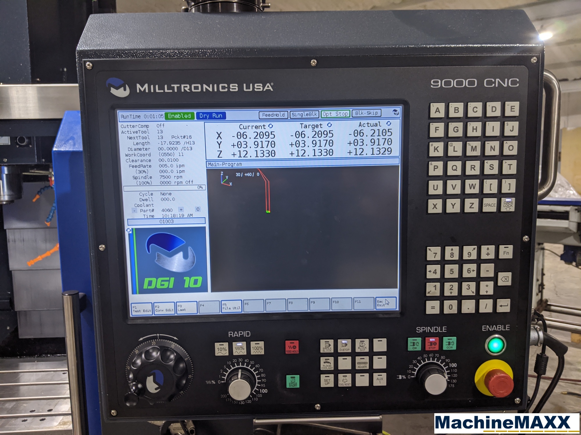 2019 MILLTRONICS VM3018 Vertical Machining Centers | MachineMaxx