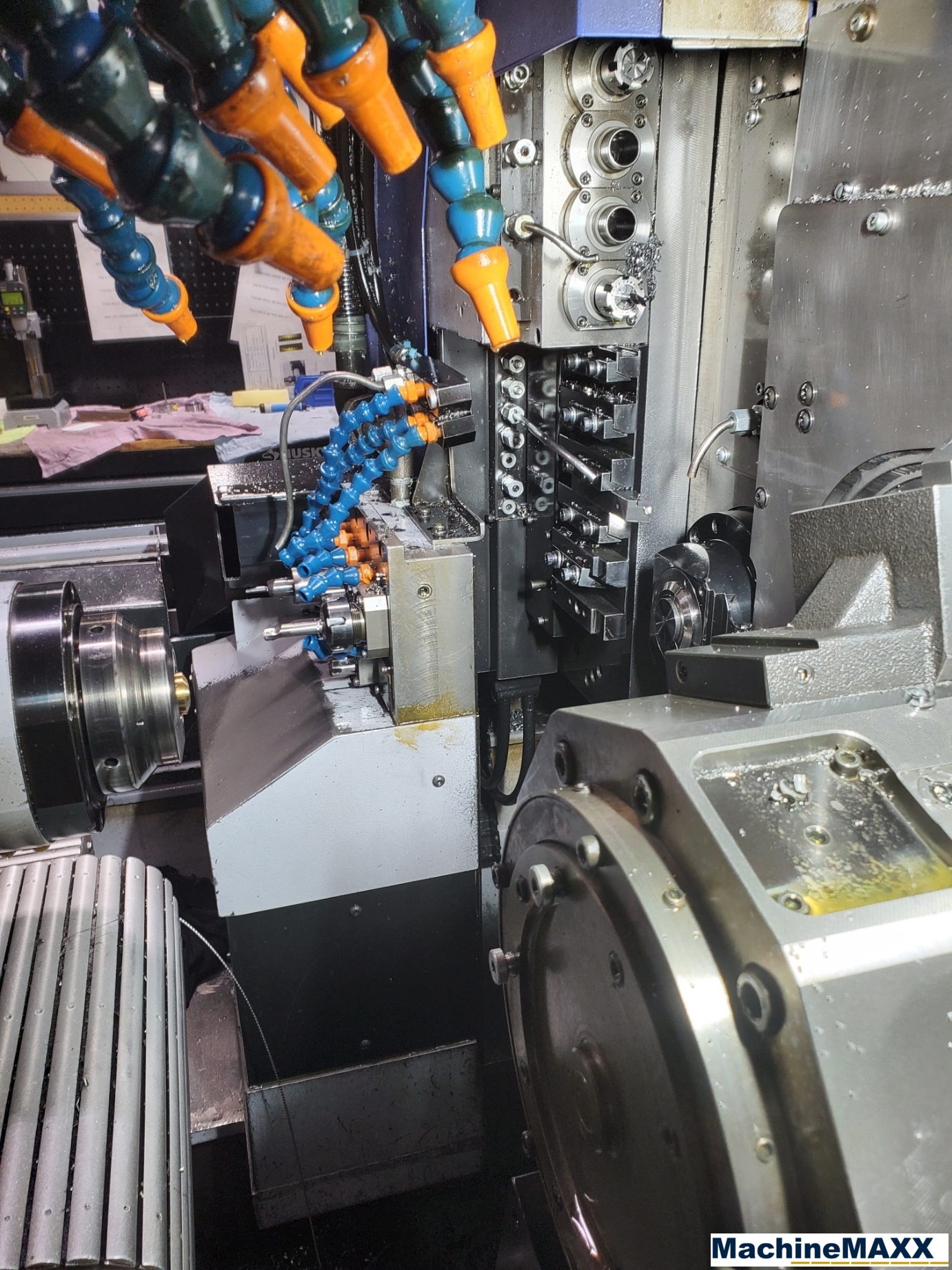 2015 STAR SV-38R Swiss Type Automatic Screw Machines | Machinemaxx