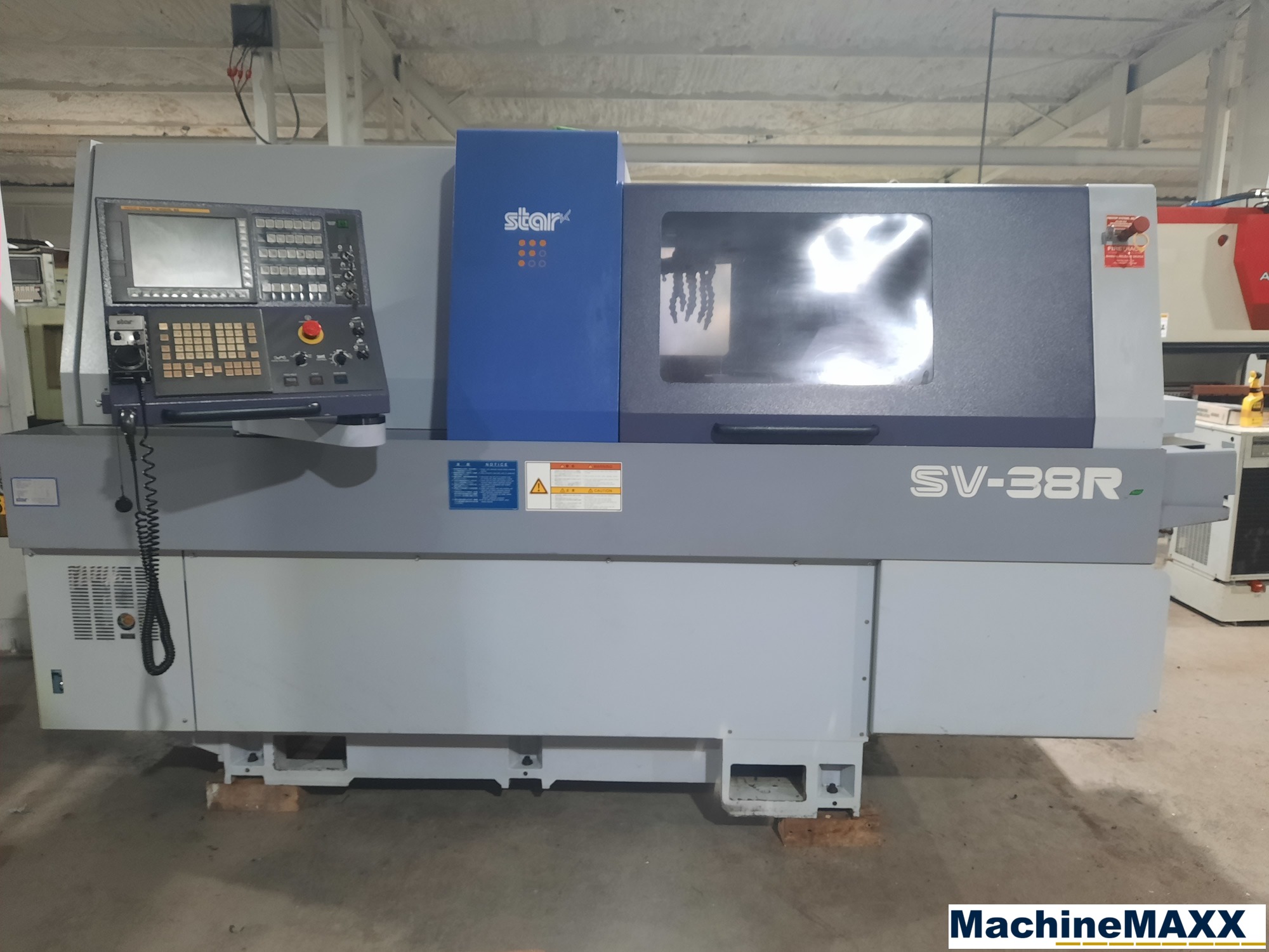 2015 STAR SV-38R Swiss Type Automatic Screw Machines | Machinemaxx